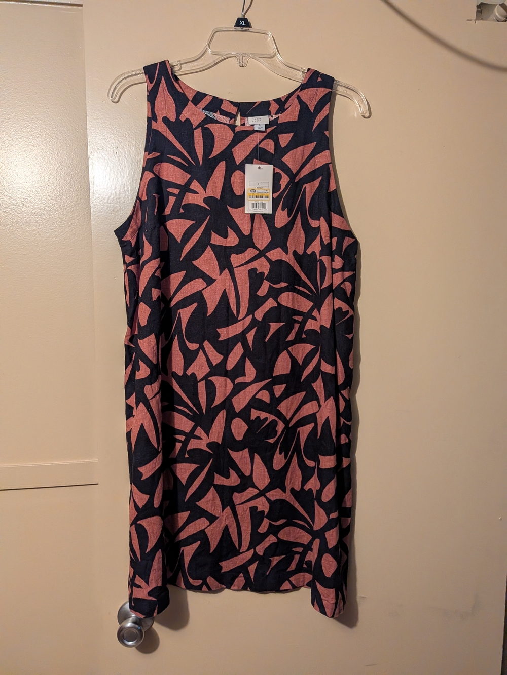 a new day Black & Brown Sleeveless Printed Mini Dress - Picture 2 of 4